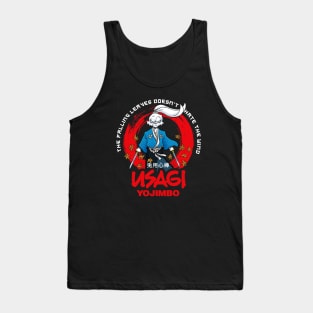 Usagi Yojimbo Falling leaves Tank Top